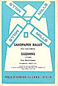 Sandpaper Ballet   und  Suzanne:für Salonorchester