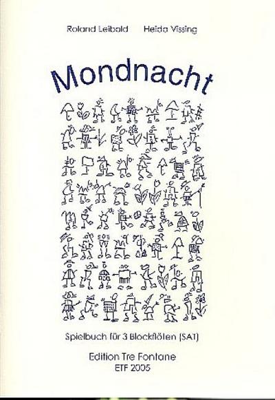 Mondnachtfür 3 Blockflöten (SAT)