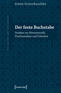 Der feste Buchstabe