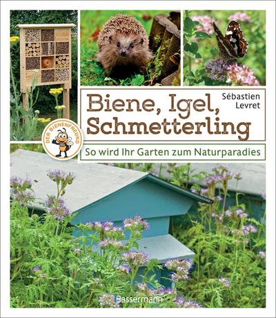 Biene, Igel, Schmetterling
