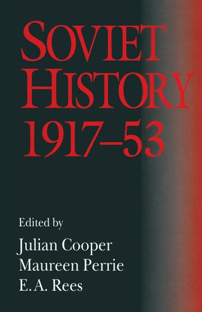 Soviet History, 1917-53