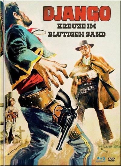 Django - Kreuze im blutigen Sand, 1 Blu-ray + 1 DVD (Limited Mediabook)
