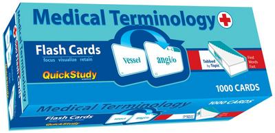 Medical Terminology Flash Cards (1000 cards)
