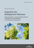Linguistik des ökologischen Diskurses