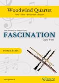 Woodwind Quartet "Fascination" score & parts