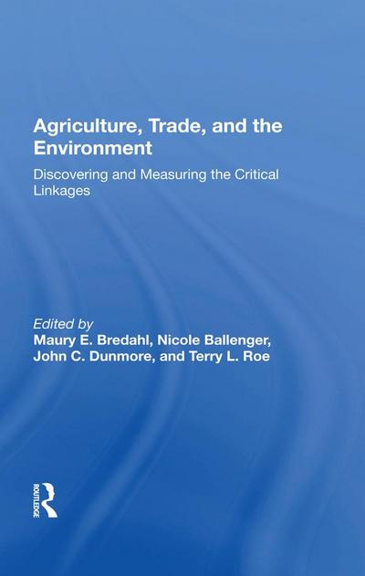 Agriculture, Trade, And The Environment