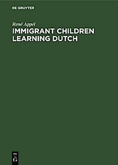 Immigrant Children Learning Dutch