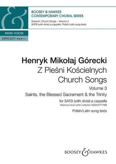 Church Songs Volume 3 - Saints, the Blessed Sacrament & the Trinity
