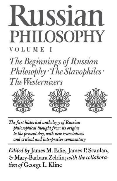 Russian Philosophy, Volume 1