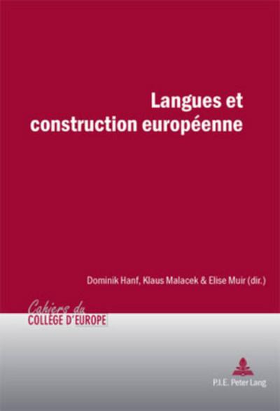 Langues et construction européenne