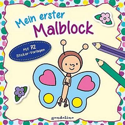 Mein erster Malblock - Schmetterling