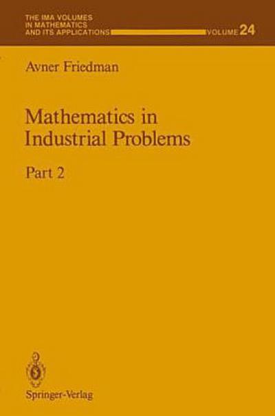 Mathematics in Industrial Problems