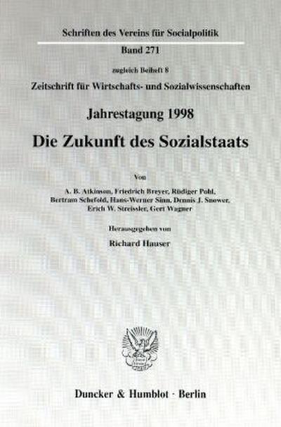 Die Zukunft des Sozialstaats.