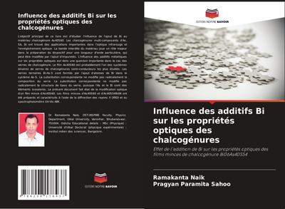 Influence des additifs Bi sur les propriétés optiques des chalcogénures