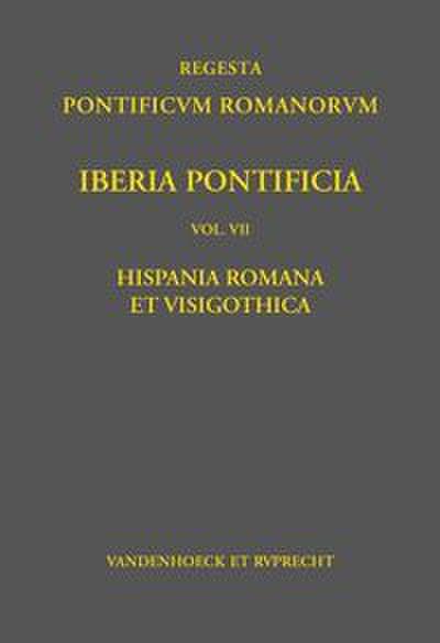 Iberia Pontificia. Vol. VII