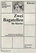 2 Bagatellenfür Klavier