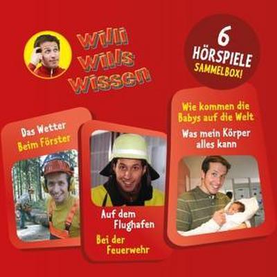 Willi Wills Wissen-(4)Sammelbox Mit 6 Hörspielen