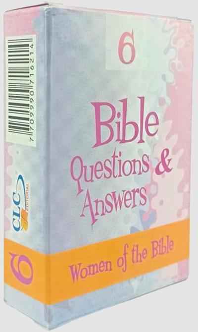 Preguntas Y Respuestas Bíblicas 6: Temas Generales (Caja de Cartón)