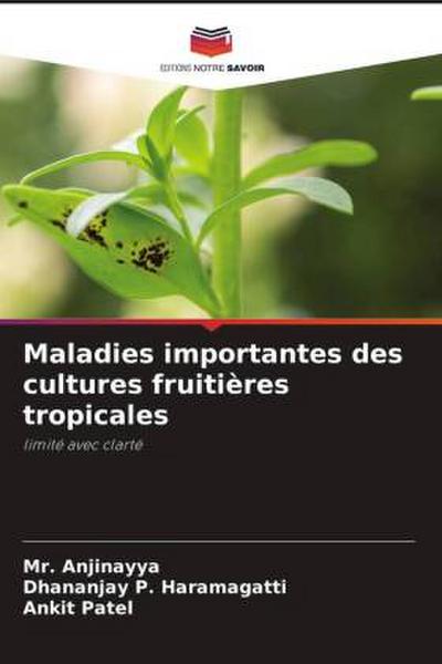 Maladies importantes des cultures fruitières tropicales