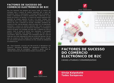 FACTORES DE SUCESSO DO COMÉRCIO ELECTRÓNICO DE B2C