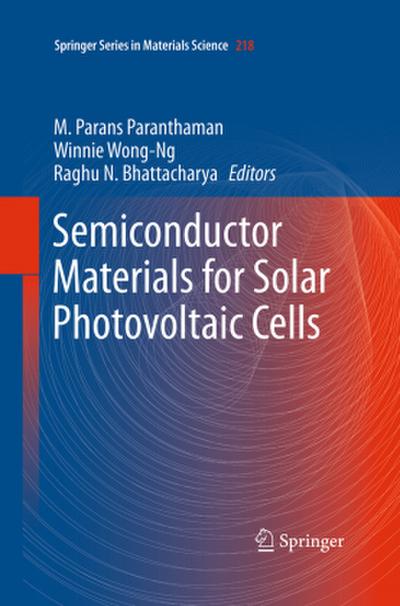 Semiconductor Materials for Solar Photovoltaic Cells