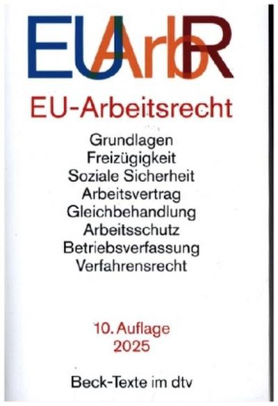 EU-Arbeitsrecht. EUArbR