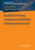 Qualitätssicherung sozialwissenschaftlicher Erhebu