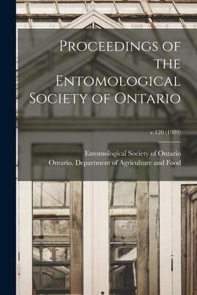 Proceedings of the Entomological Society of Ontario; v.120 (1989)