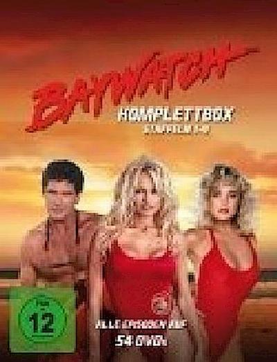 Baywatch - Staffeln 1-9 Komplettbox, 54 DVD, 54 DVD-Video