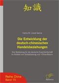Die Entwicklung der deutsch-chinesischen Handelsbe