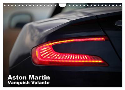 Aston Martin Vanquish Volante (Wandkalender 2026 DIN A4 quer), CALVENDO Monatskalender