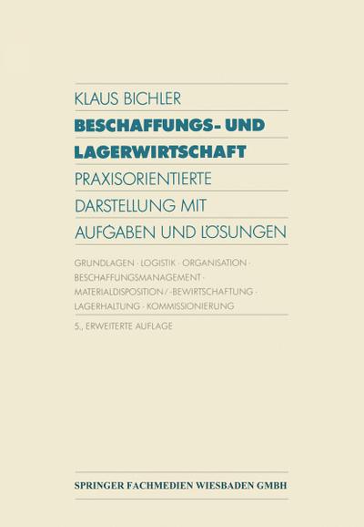 Beschaffungs- und Lagerwirtschaft