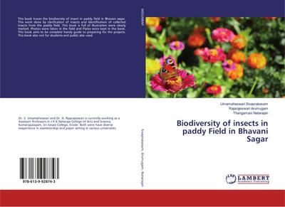 Biodiversity of insects in paddy Field in Bhavani Sagar