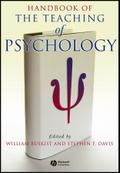 Handbook of the Teaching of Psychology