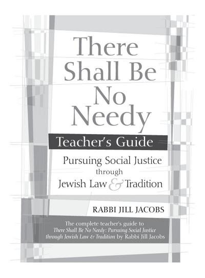 There Shall Be No Needy Teacher’s Guide