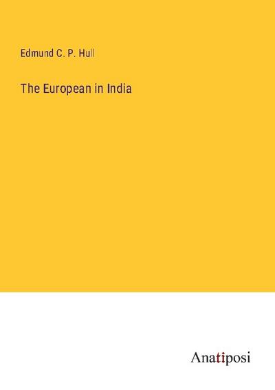 The European in India