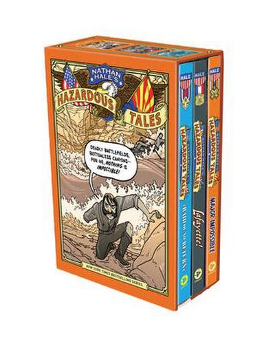 Nathan Hale’s Hazardous Tales Third 3-Book Box Set