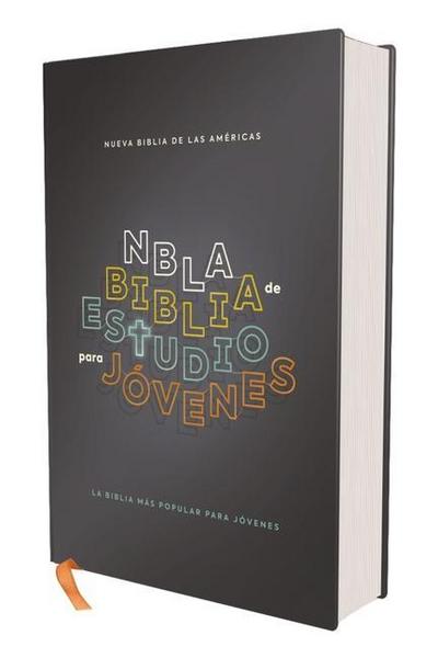Nbla, Biblia de Estudio Para Jóvenes Adolescentes Tapa Dura, Azul, Comfort Print
