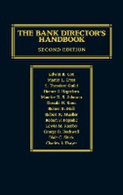 The Bank Director’s Handbook