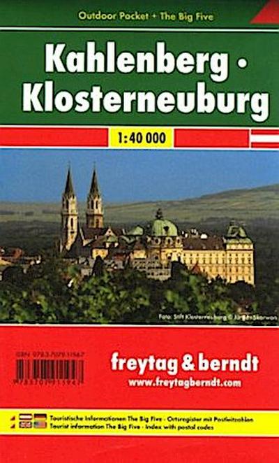 WK 011 OUP Kahlenberg - Klosterneuburg, Outdoor Pocket, Wanderkarte 1:40.000