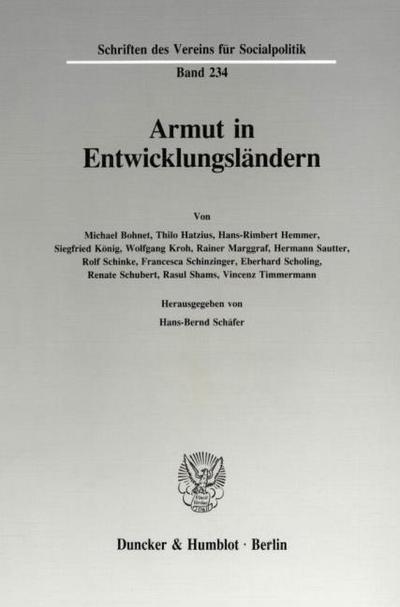 Armut in Entwicklungsländern.
