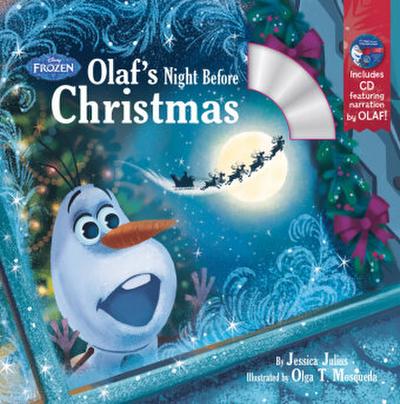 Olaf’s Night Before Christmas Book & CD