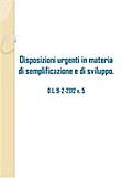 Decreto semplificazioni
