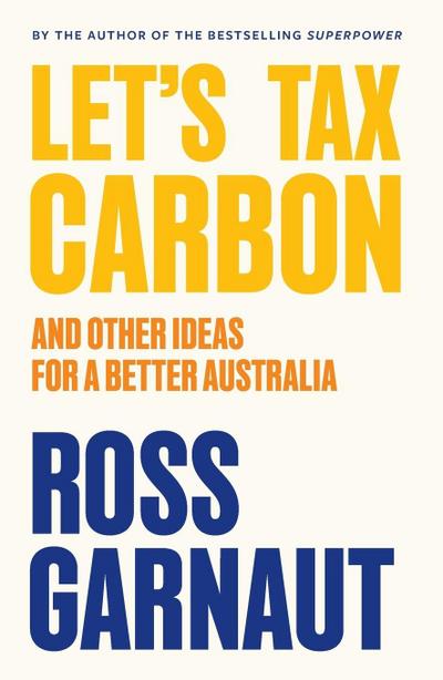 Let’s Tax Carbon