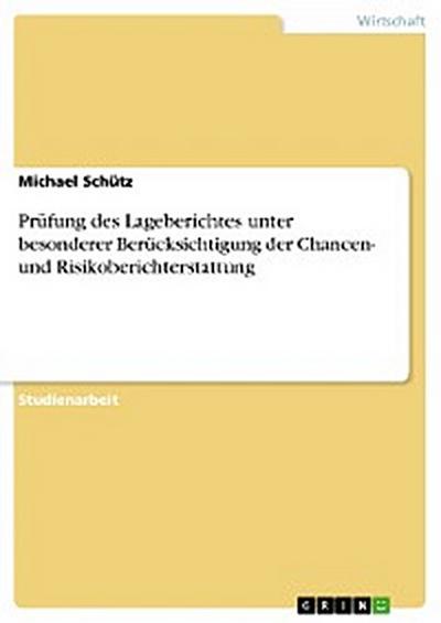 Prüfung des Lageberichtes unter besonderer Berücksichtigung der Chancen- und Risikoberichterstattung