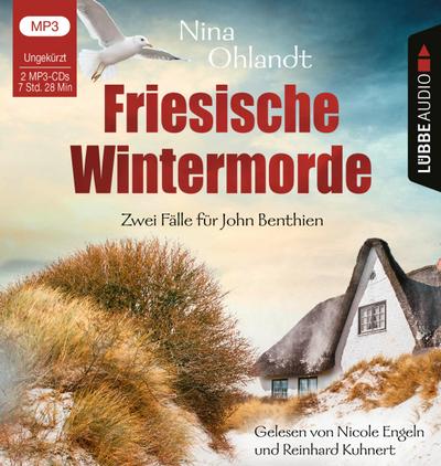 Friesische Wintermorde, 2 Audio-CD, 2 MP3