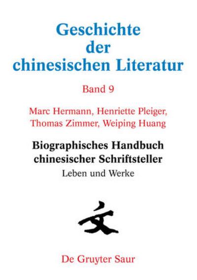 Biographisches Handbuch chinesischer Schriftsteller
