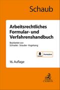 Arbeitsrechtliches Formular- und Verfahrenshandbuch