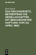 Das Reichsgesetz