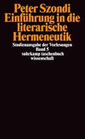 Einführung in die literarische Hermeneutik